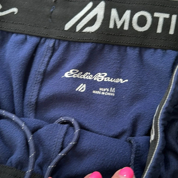 Eddie Bauer Sweatpant Joggers Navy Size Medium - Picture 2 of 6